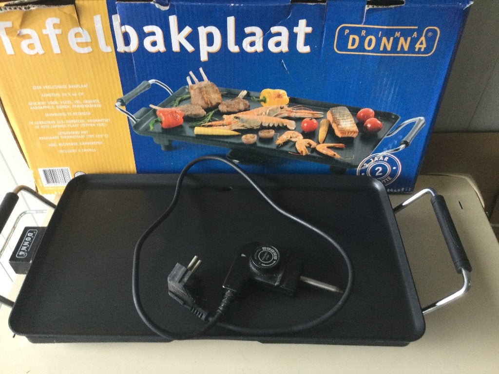 Grilplaat, Ophalen, Gebruikt, Tafelgrill