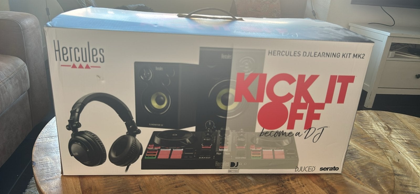 Hercules DJLearning Kit MK2 - Complete DJ Set, Ophalen of Verzenden, Zo goed als nieuw, Dj-set, Overige merken