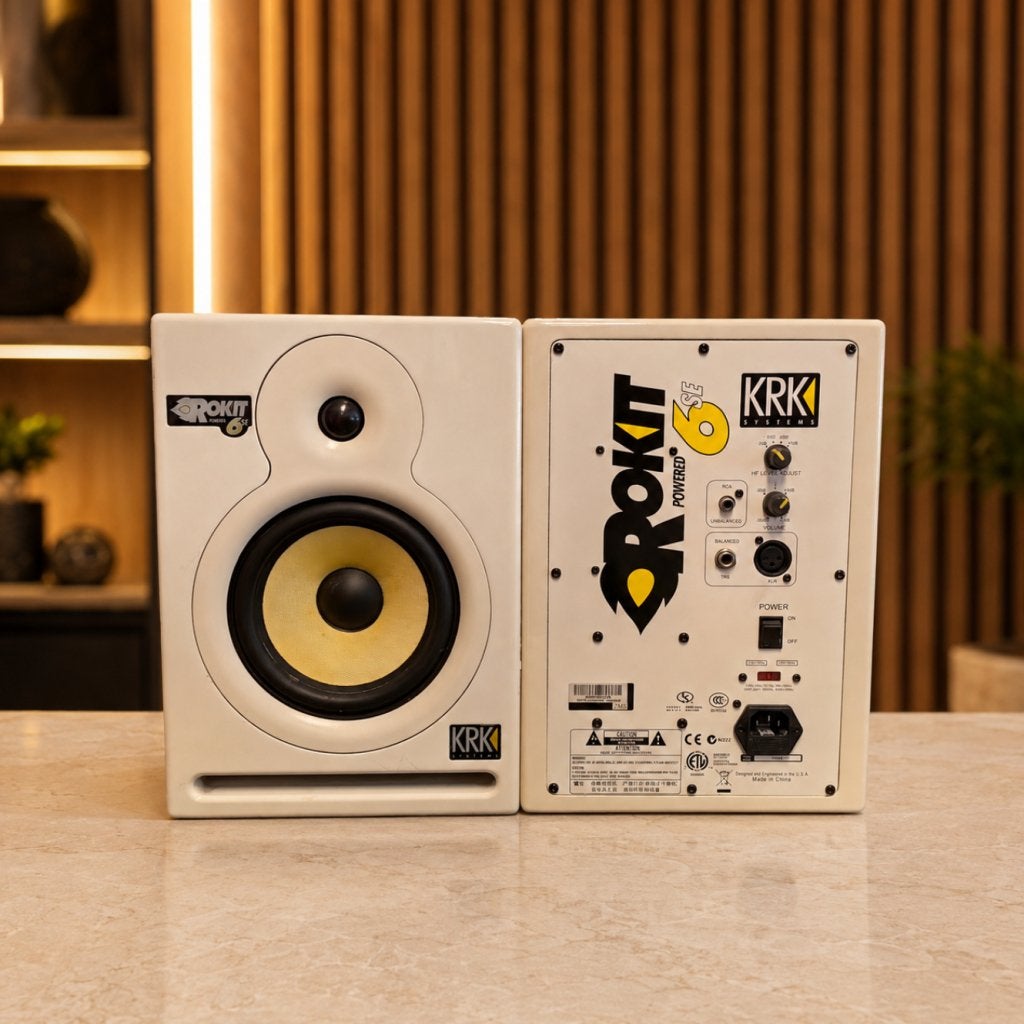 KRK Rokit 6SE Actieve Studio Speakers - In Goede Staat, KRK, Zo goed als nieuw, Support@krk.com, KRK Systems (a division of Gibson Brands, Inc.)
309 Plus Park Blvd.
Nashville, TN 37217
USA