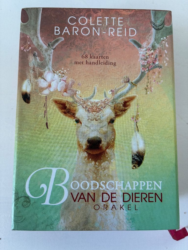 Kaartendeck boodschappen van de dieren, Ophalen, Tarot of Kaarten leggen, Overige typen, Zo goed als nieuw