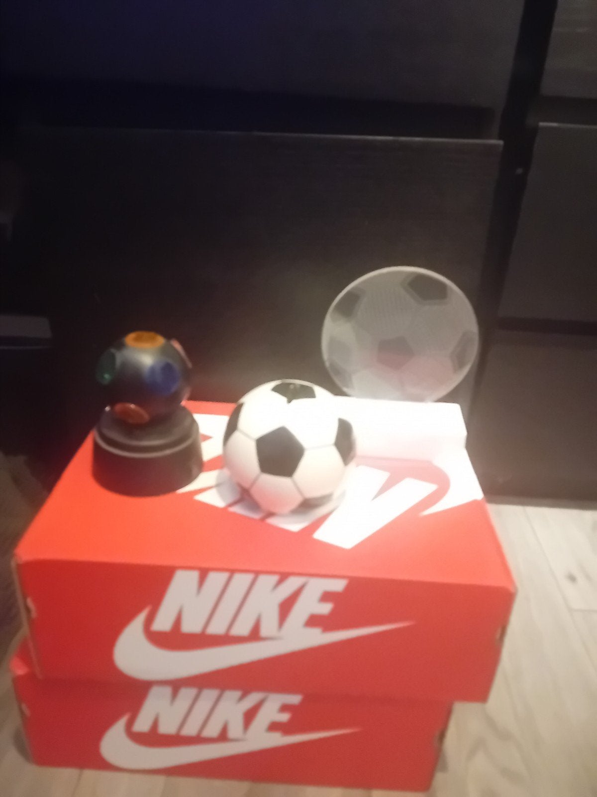 Discolamp voetbalamp spaarpot, Ophalen of Verzenden