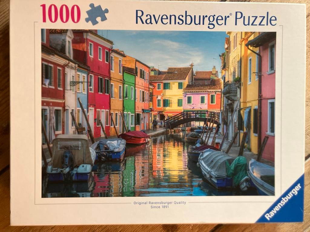 Ravensburger Legpuzzel Venetië 998 stukjes, Ophalen, 500 t/m 1500 stukjes, Zo goed als nieuw, Legpuzzel