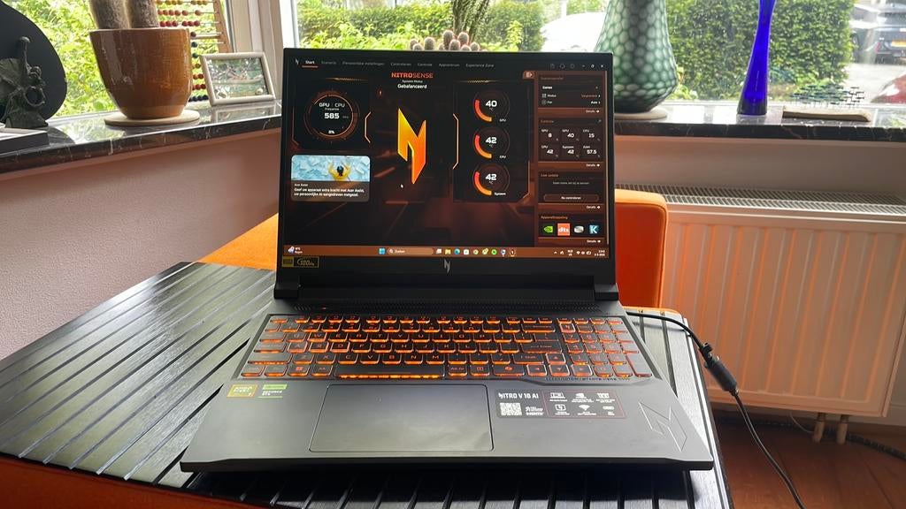 Acer Nitro V16 AI - 5060RTX, Computers en Software, Windows Laptops, Met videokaart, Ophalen of Verzenden, Zo goed als nieuw, Gaming