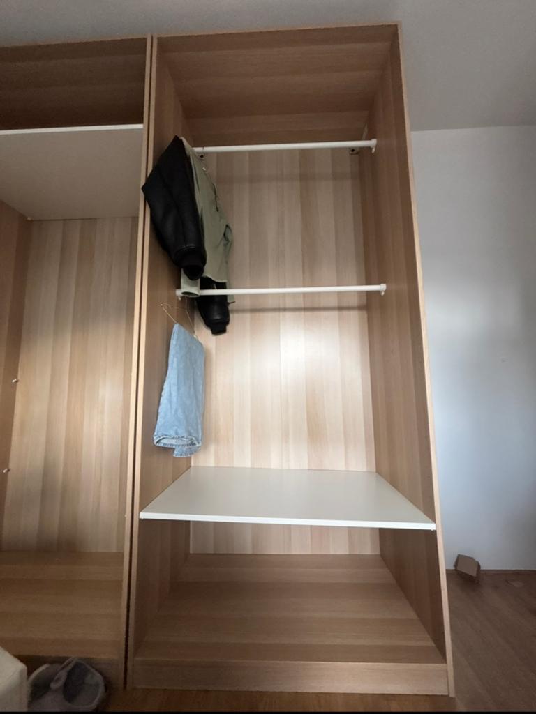 2 PAX kasten, Huis en Inrichting, Kasten | Kledingkasten, Ophalen, Met plank(en), 200 cm of meer, 50 tot 100 cm