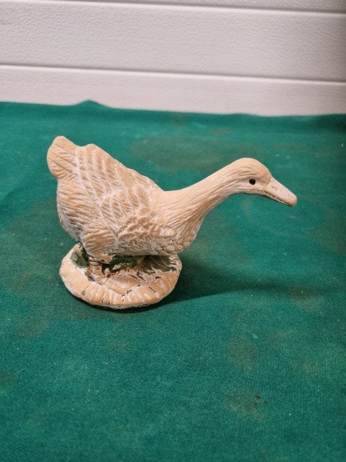 beeldje gans terracotta, Verzamelen, Ophalen of Verzenden