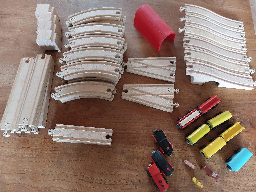IKEA Speelgoed treinset, Ophalen of Verzenden, Gebruikt, Duw- of Trekspeelgoed