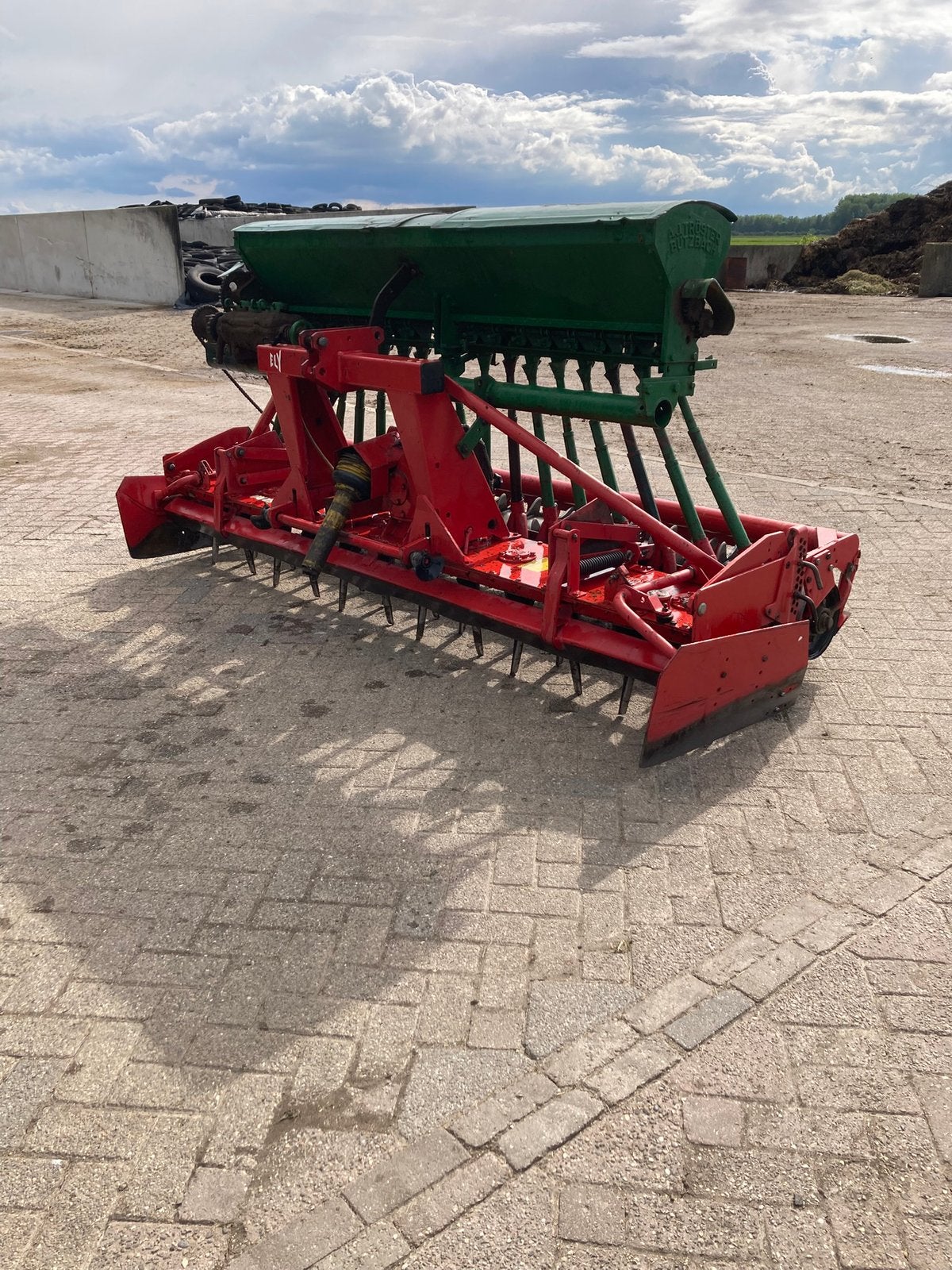 Lely rotorkopeg met hassia zaaimachine, Ophalen of Verzenden, Gebruikt, 20 m² of meer