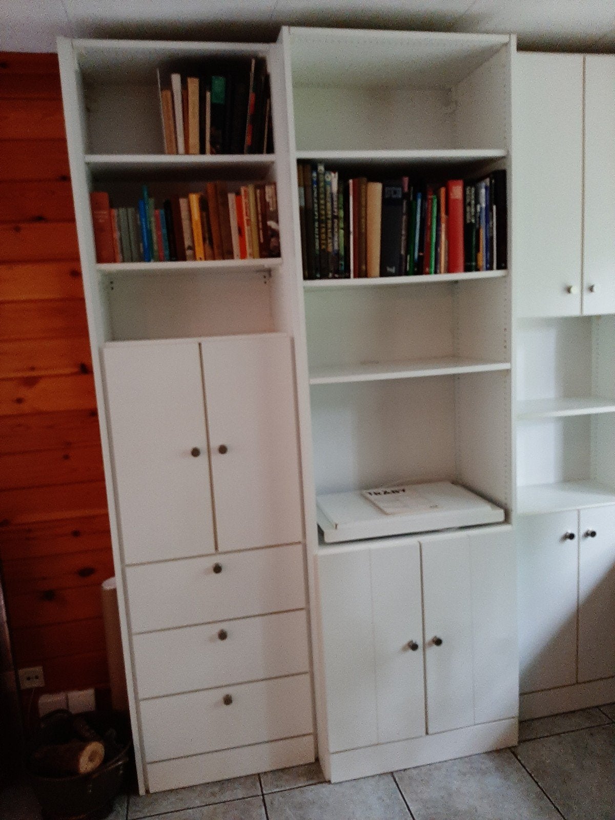 Ikea boekenkast bureau, Ophalen, Gebruikt, 200 cm of meer, 50 tot 100 cm