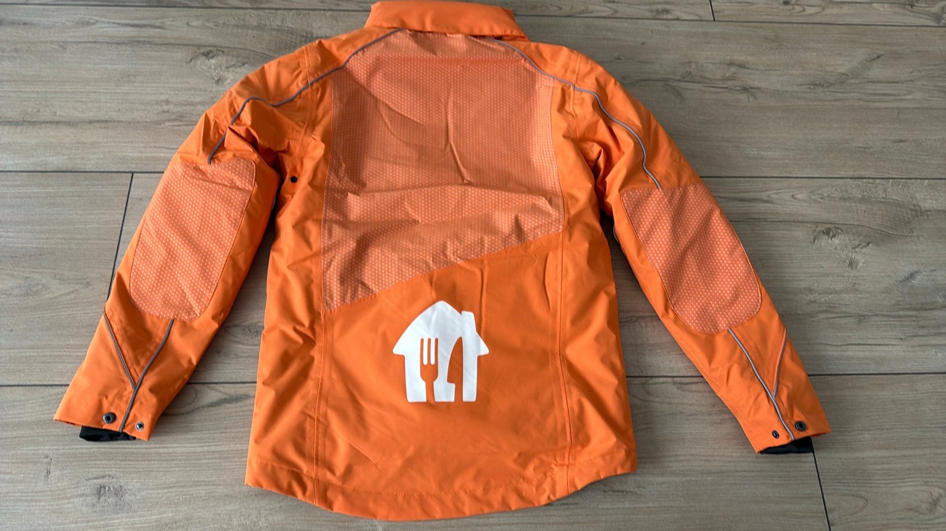Nieuw thuisbezorgd winterjas, Ophalen of Verzenden, Nieuw, Maat 46 (S) of kleiner, Oranje