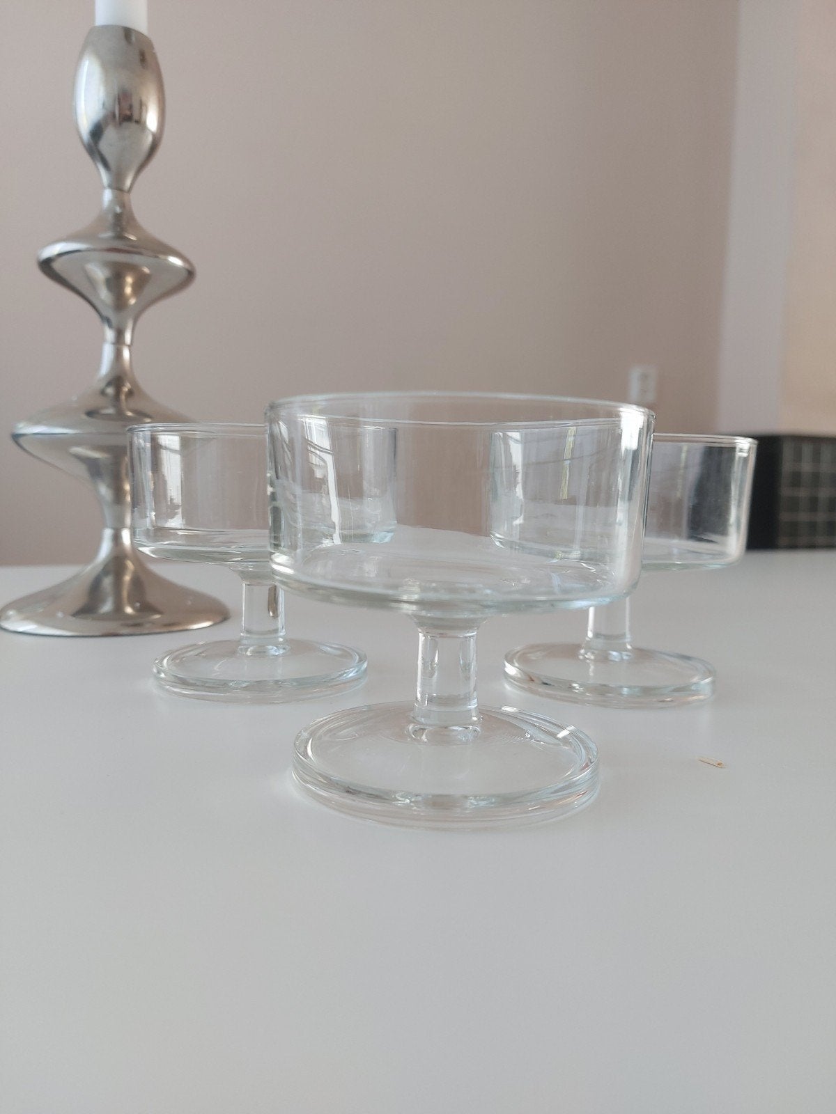 Luminarc Cavalier Coupes (8 stuks), Antiek en Kunst, Antiek | Glas en Kristal, Ophalen of Verzenden