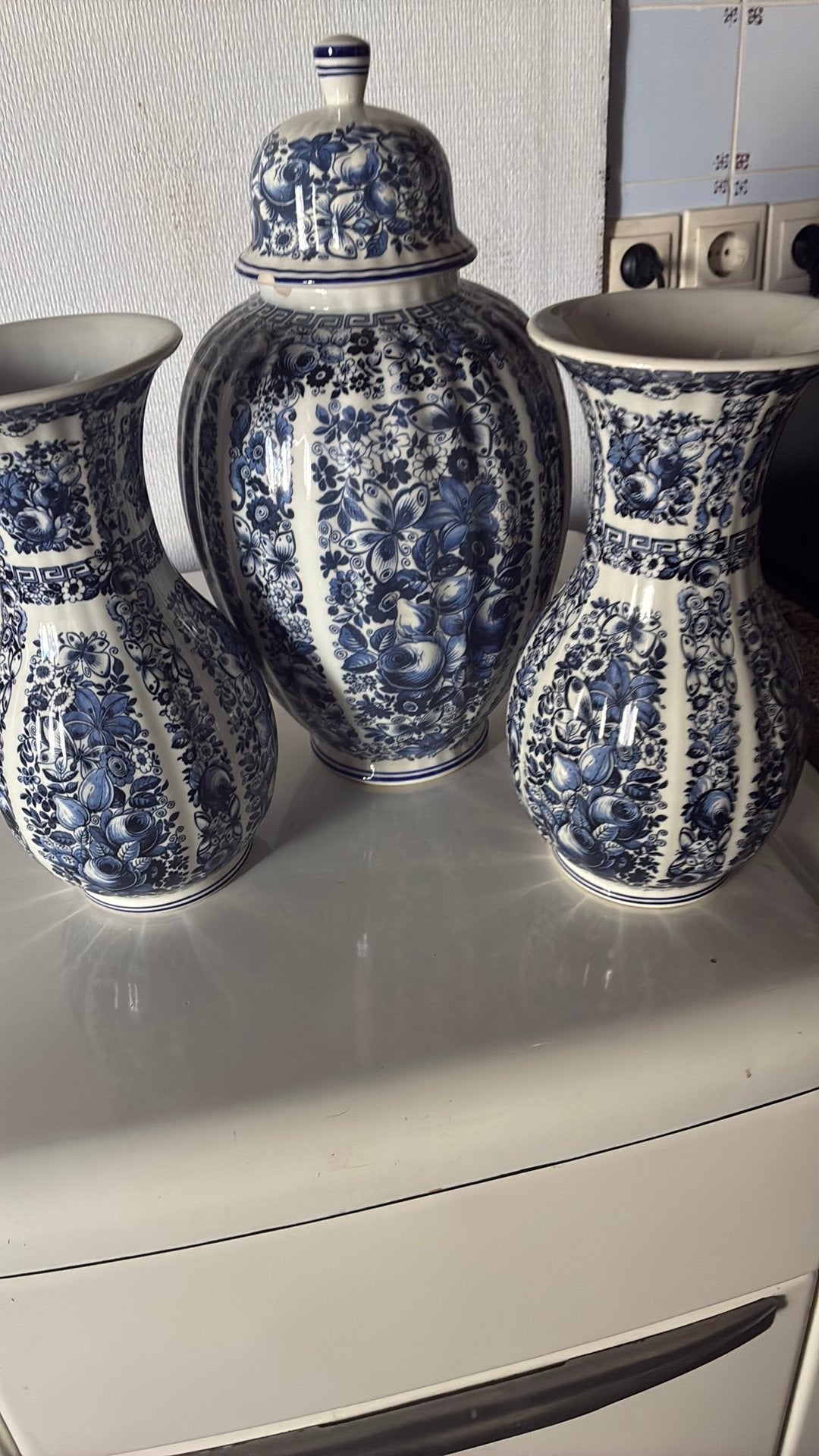 Delfts blauw kasstel, Ophalen of Verzenden