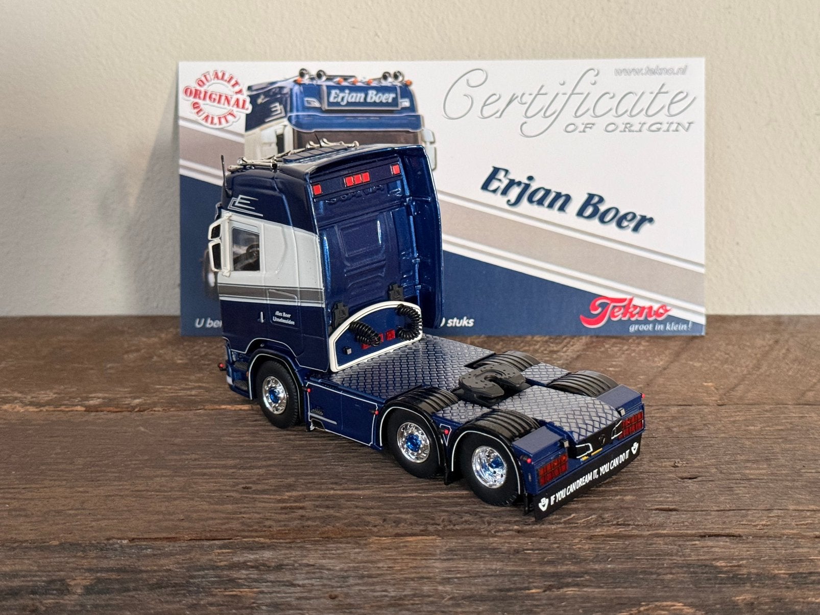 Tekno - Scania Next Gen Erjan Boer, Ophalen of Verzenden, Zo goed als nieuw, Bus of Vrachtwagen, Tekno