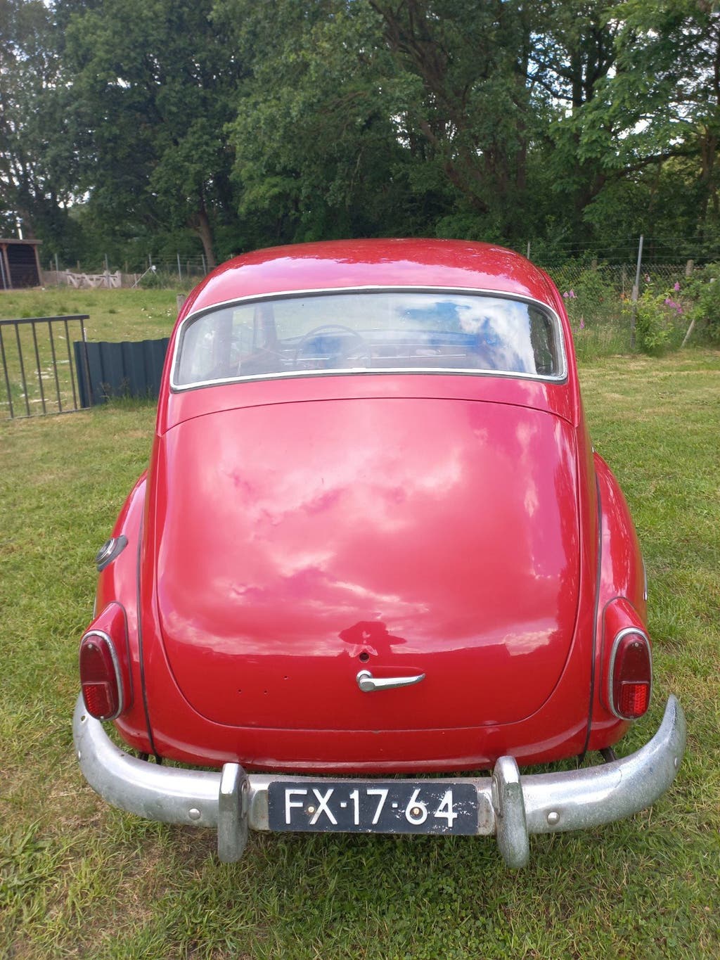 Mooie VOLVO PV 544 SPORT rood 1961 Oldtimer., foto 4