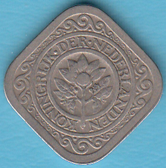 Nederland 5 cent 1914 Wilhelmina, Sch. 916 in munthouder, Ophalen of Verzenden, Koningin Wilhelmina, 5 cent, Losse munt
