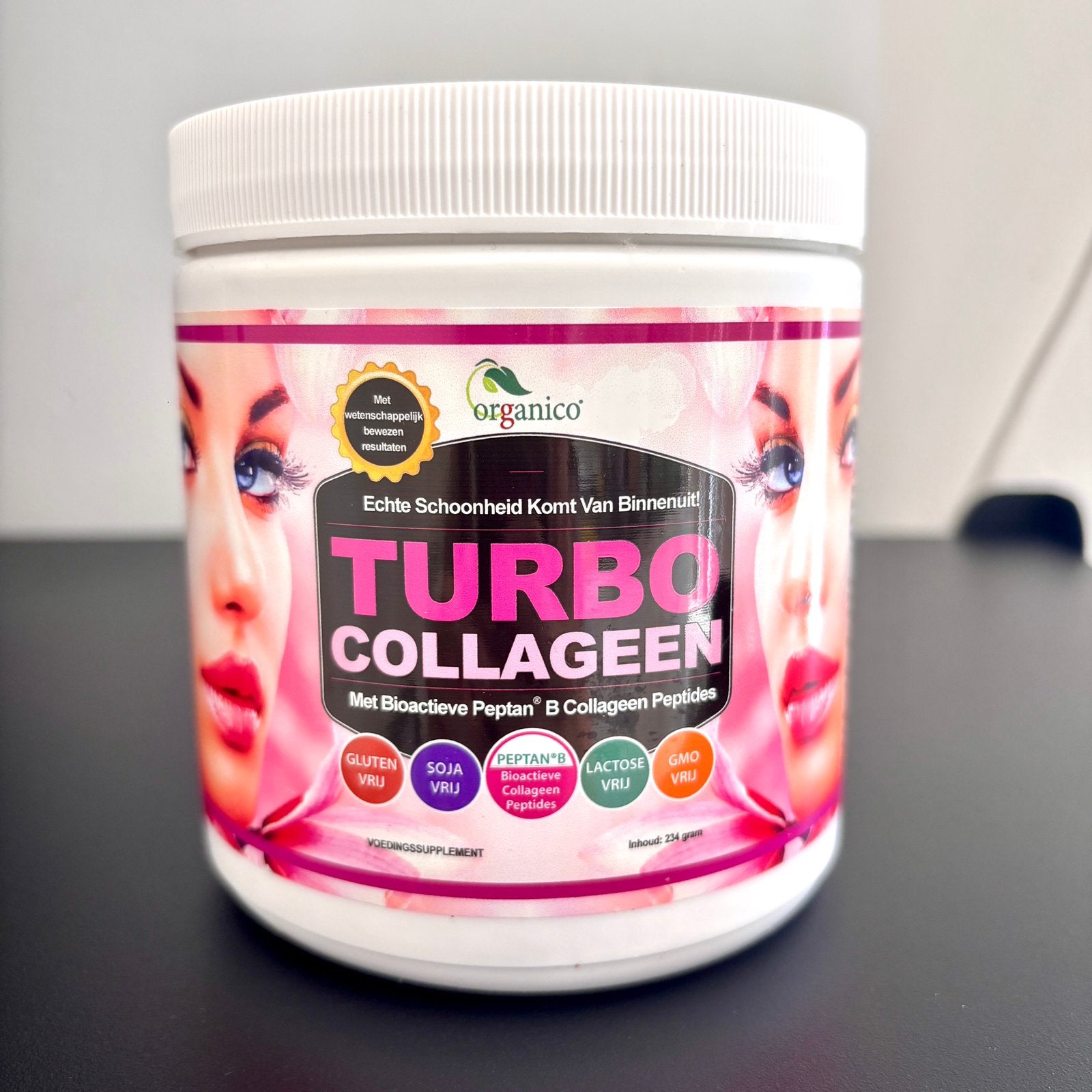 Organico Turbo Collageen Poeder - Nieuw & Ongeopend, Sport en Fitness, Ophalen of Verzenden, Nieuw, Poeder of Drank