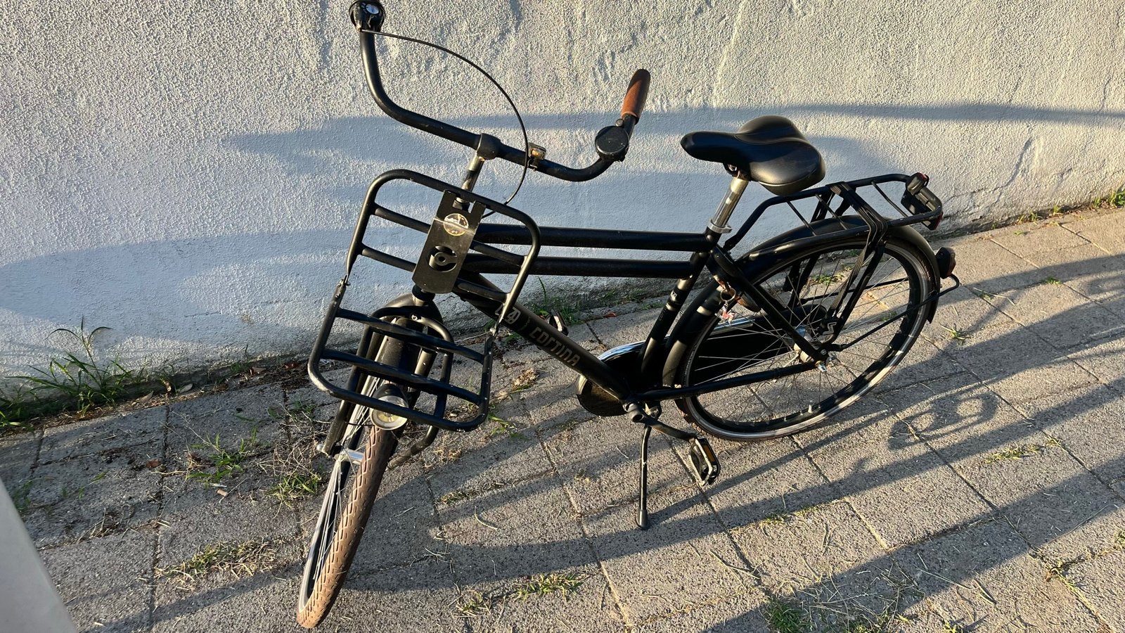 Cortina jongensfiets 26 inch - Transportfiets, Fietsen en Brommers, Terugtraprem, Gebruikt, Minder dan 49 cm, Ophalen