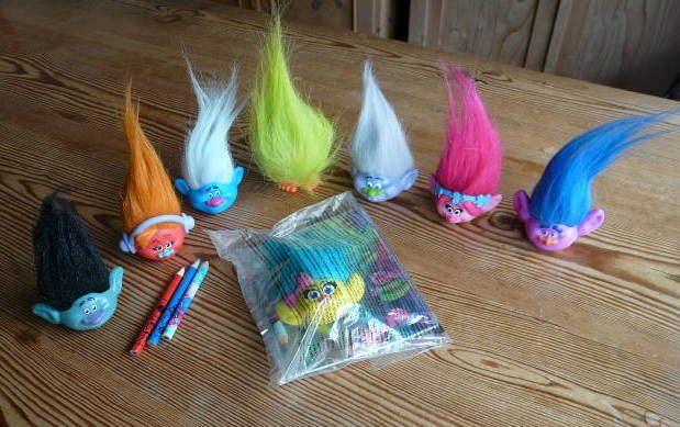 McDonalds 2016 # Dreamworks Trolls (8x), Ophalen of Verzenden, Zo goed als nieuw