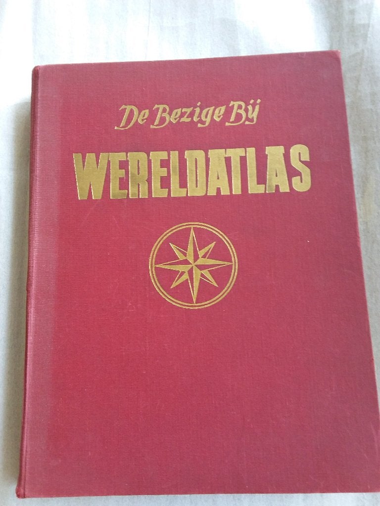 De Bezige Bij:  Wereldatlas, Boeken, Drs W.F. Heinemeyer en Drs J.E. Romein, Nederland, Ophalen, Gelezen