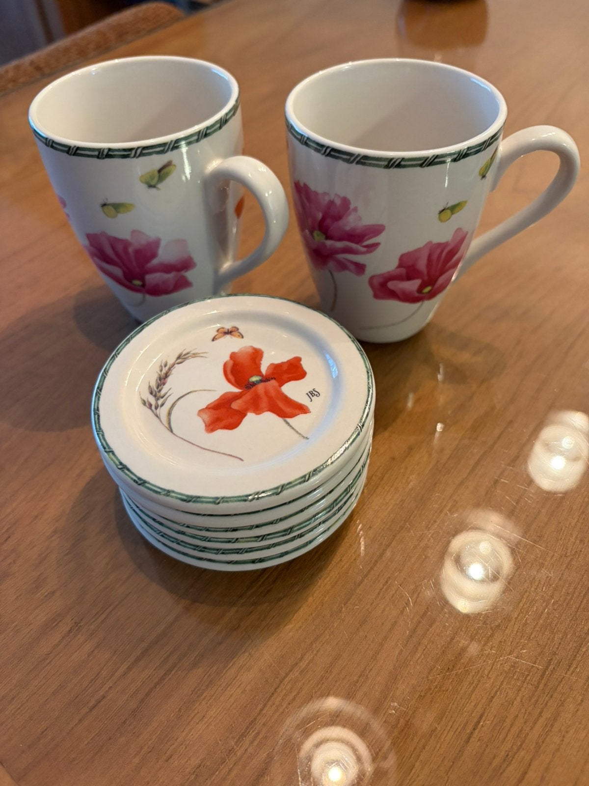 Janneke Brinkman Koffie/ Thee set ook los te koop, Nieuw, Ophalen of Verzenden, Overige stijlen, Kop(pen) en/of Schotel(s)