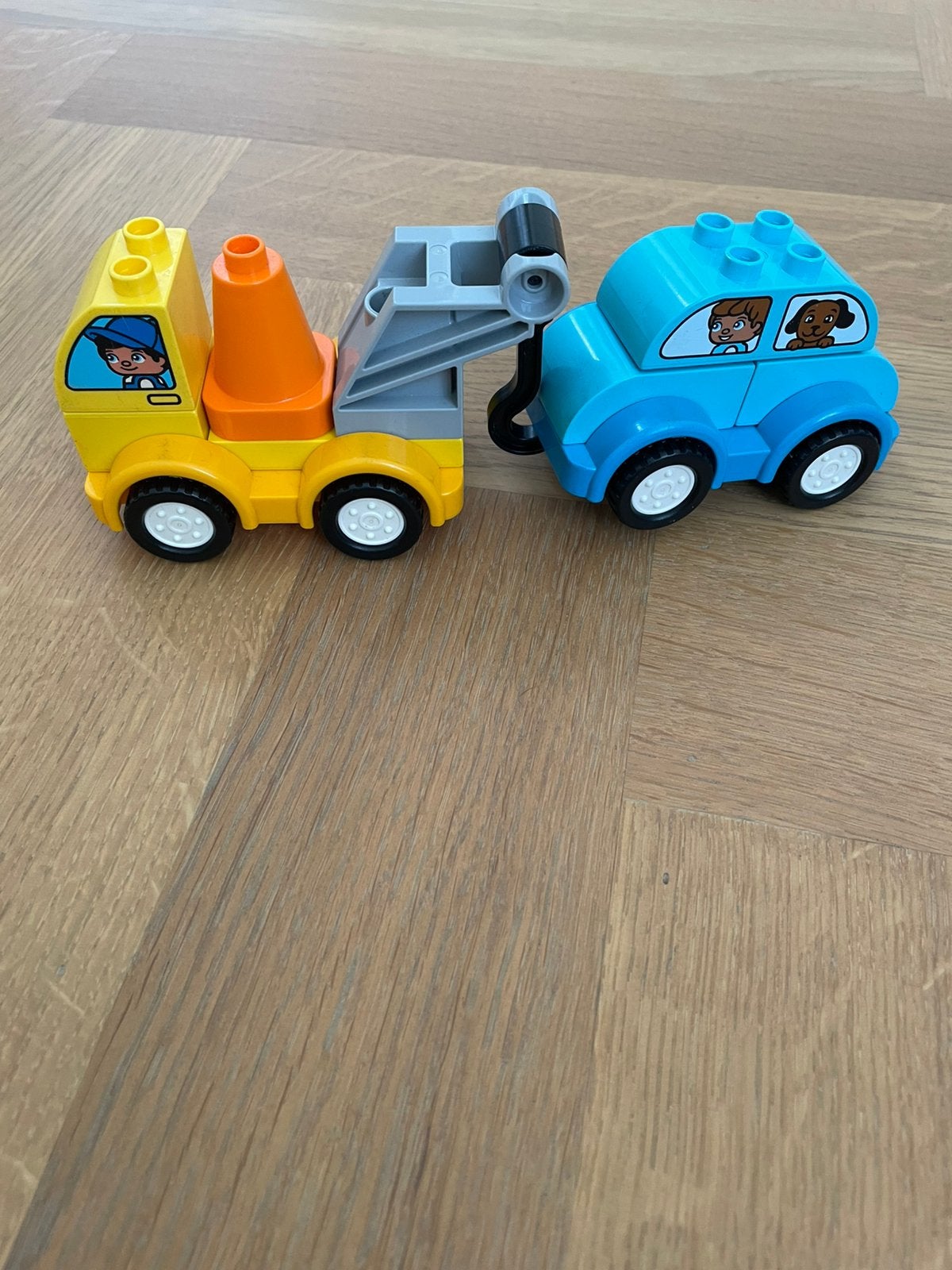 LEGO Duplo 10883 Mijn eerste sleepwagen, Gebruikt, Ophalen of Verzenden, Compleet, Duplo