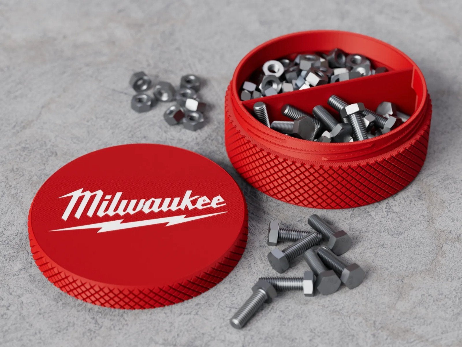 Milwaukee Schroeven Box - 3D Geprint, Ophalen of Verzenden, Nieuw