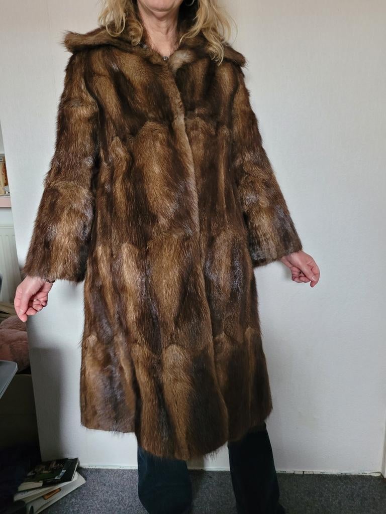 Luxe Nertsen Bontmantel - Echt Bont, Ophalen of Verzenden, Gebruikt