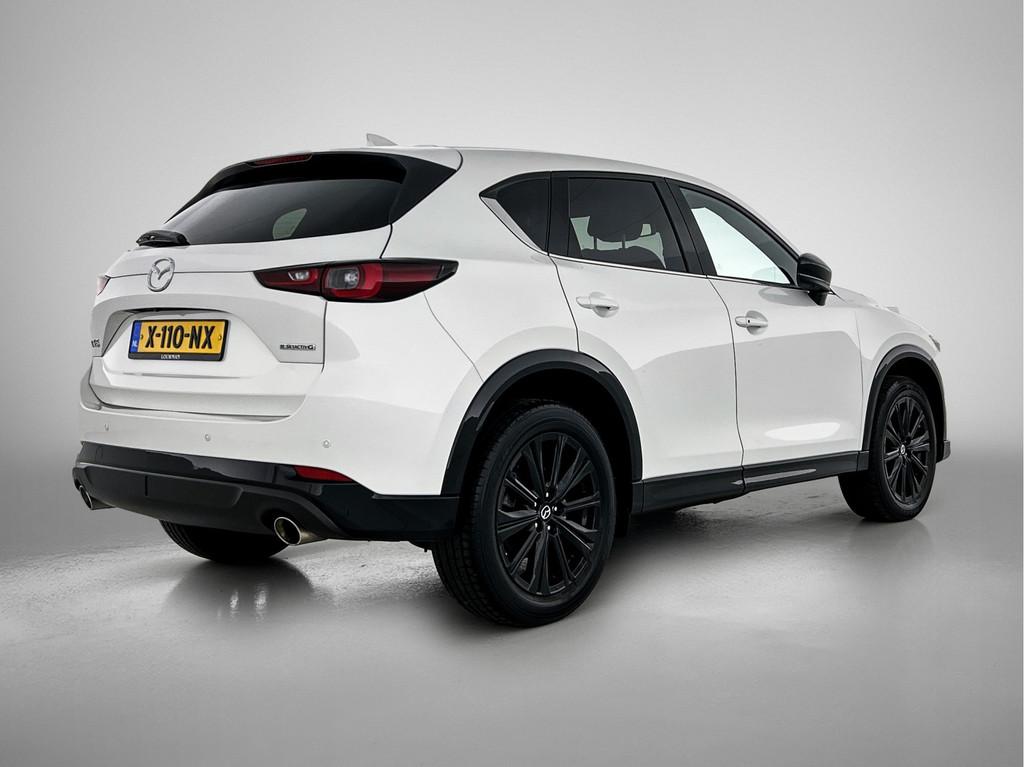 Mazda CX-5 2.0 e-SkyActiv-G M Hybrid 165 Homura Navigatie |, Auto's, Mazda, Gebruikt, 4 cilinders, Wit, Bedrijf
