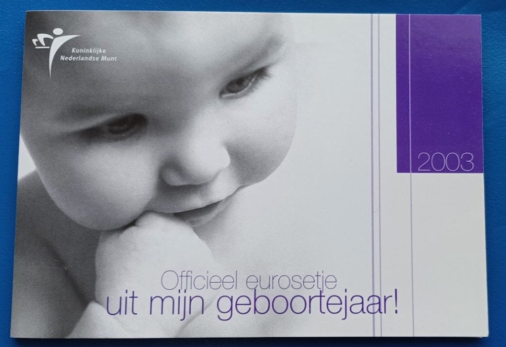 Geboorte Muntset - 2003, Postzegels en Munten, Munten | Nederland, Koningin Beatrix, Euro's, Geboorte of Huwelijk, Verzenden