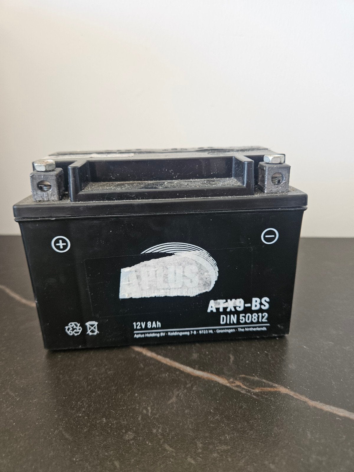 Accu ATX9-BS 12V 8Ah DIN 50812, Ophalen of Verzenden, Gebruikt, Overige merken