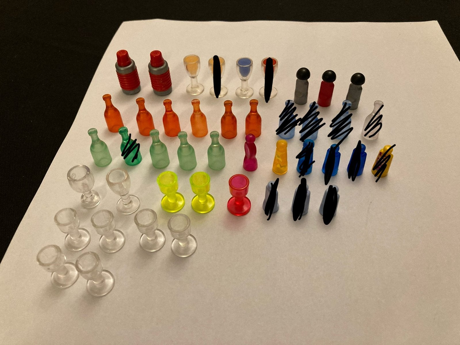 Playmobil flessen, glazen ., Ophalen of Verzenden, Zo goed als nieuw