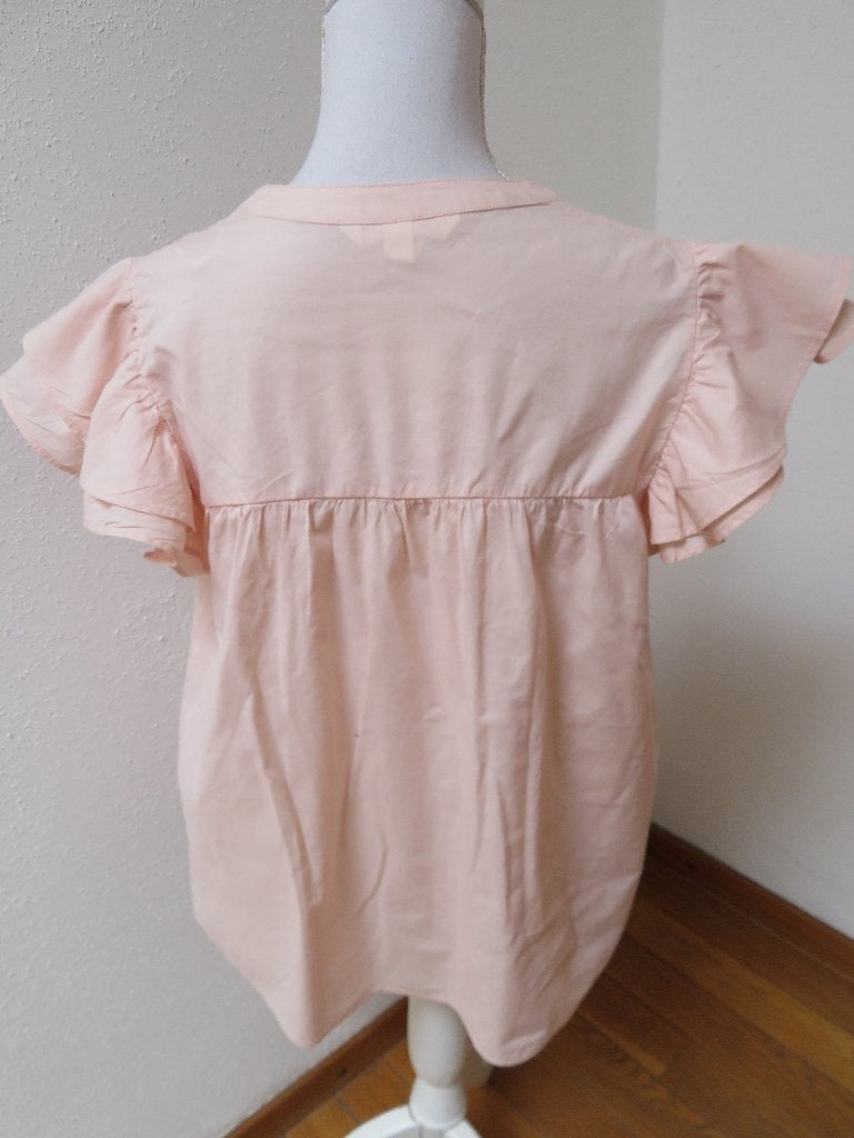 B41 H&M aparte nieuwe blouse roze M 38/40, Maat 38/40 (M), H&M, Nieuw, Ophalen of Verzenden