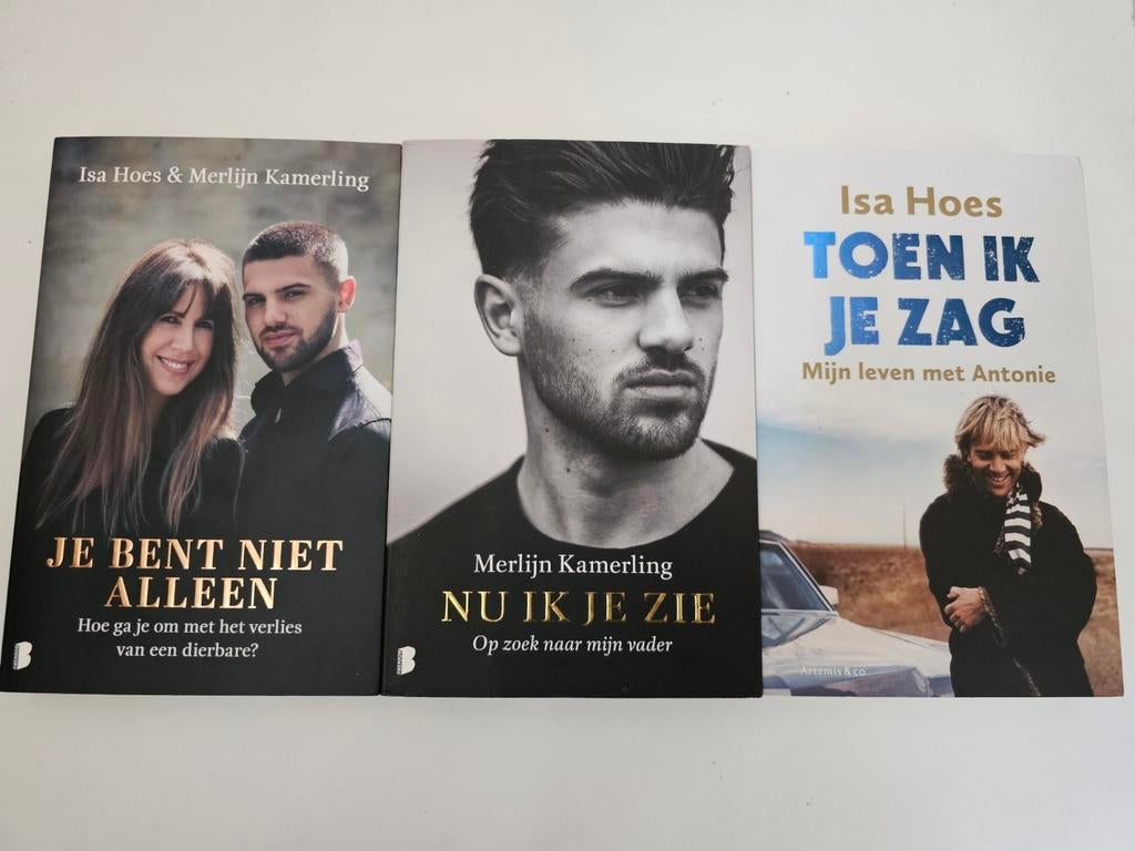 Boeken Isa Hoes & Merlijn Kamerling: 3-delige set, Ophalen of Verzenden, Gelezen, Isa Hoes & Merlijn Kamerling