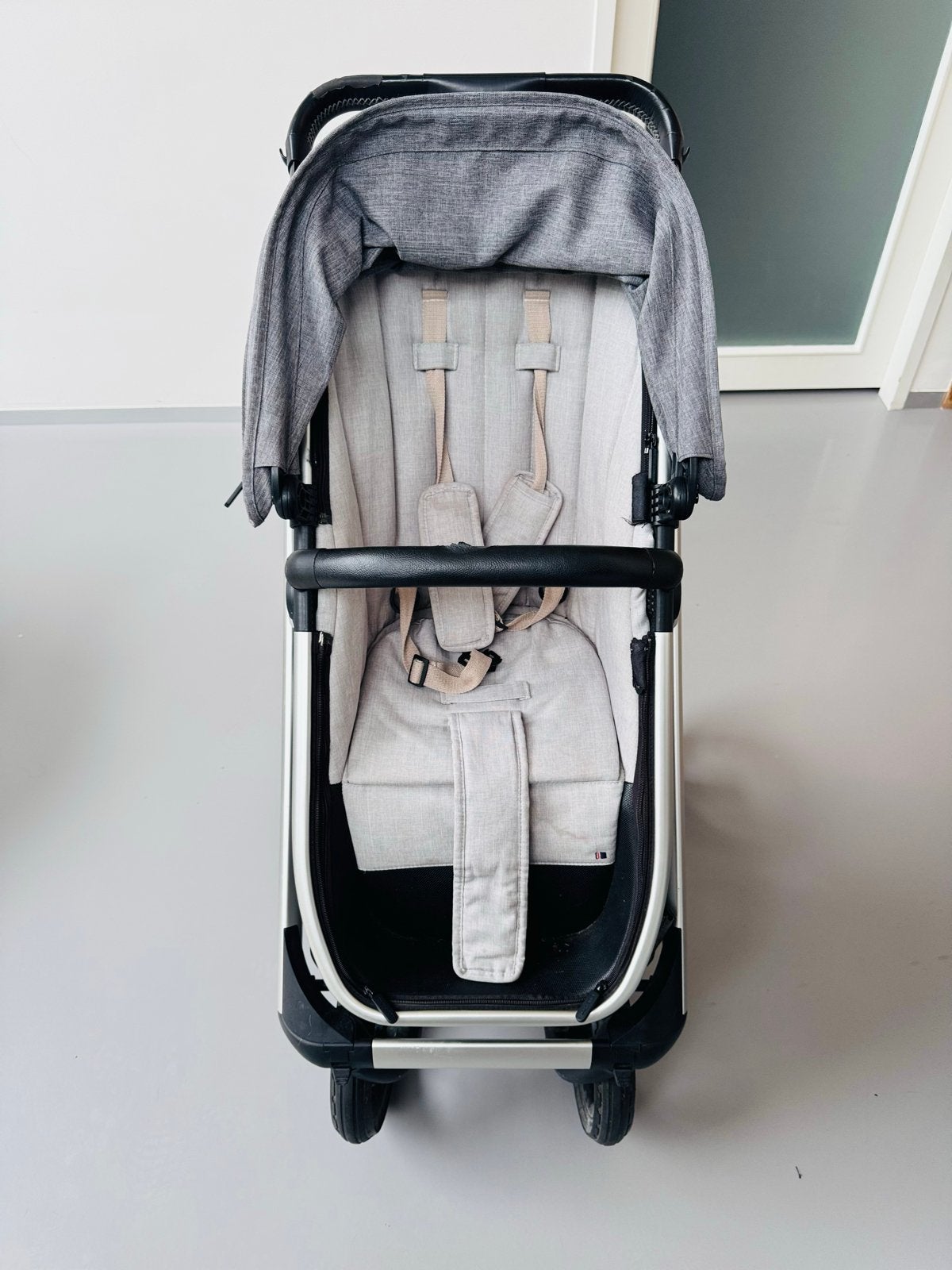 Dubatti kinderwagen met reiswieg en regenhoes, Gebruikt, Met reiswieg, Ophalen, Kinderwagen