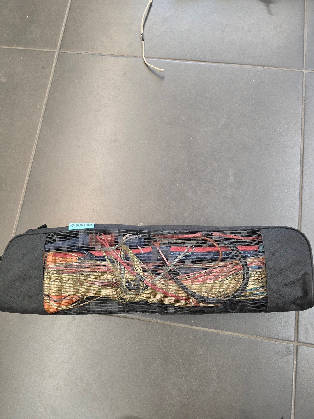 Duotone Kitesurf Bar met lijnen en tas, Watersport en Boten, Geen board, Ophalen of Verzenden, Gebruikt, Bar
