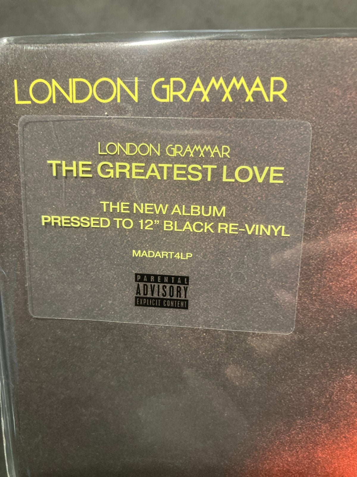 London Grammar - The Greatest Love, LP, Geseald, Ophalen of Verzenden, 12 inch