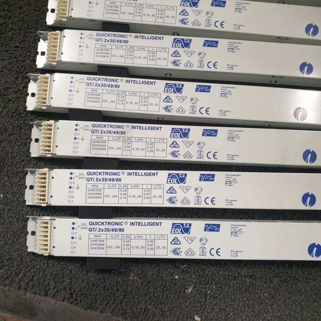 9X VOORSCHAKELAPPARAAT VSA  VOOR TL ARMATUUR  35 49 EN 80W, Ophalen, Nieuw