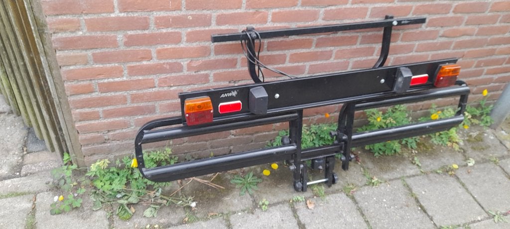 Stevige trekhaakdrager voor 2 fietsen - Gebruikt, Ophalen, Gebruikt, 2 fietsen, Trekhaakdrager