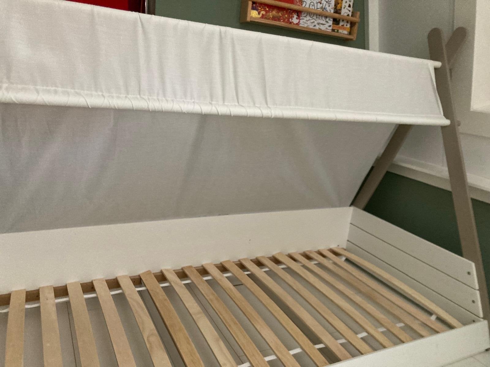 Tipi-bed / kinderbed 90x200, Ophalen, 85 tot 100 cm, Gebruikt, Hoogslaper of Stapelbed