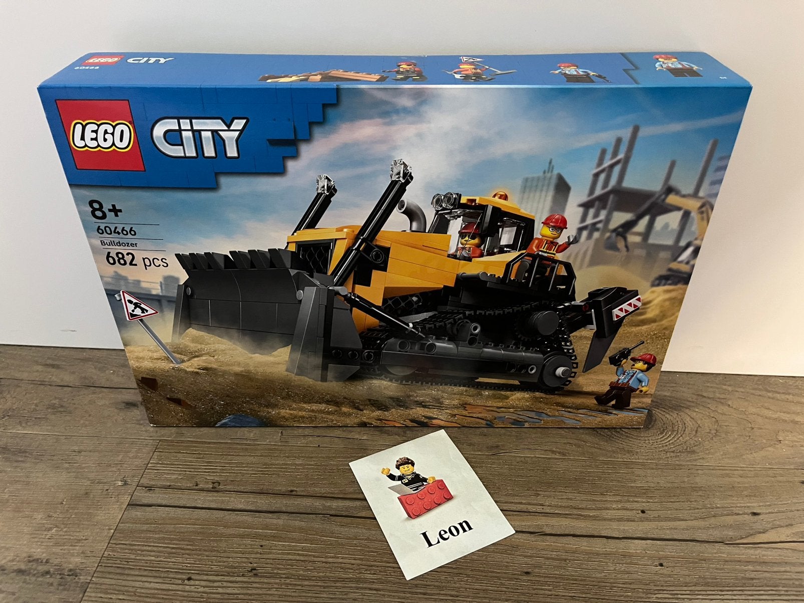 Lego City 60466 Gele bulldozer - Nieuw in ongeopende doos!, City, Lego, Nieuw, Ophalen of Verzenden