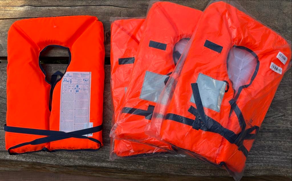 Plastimo Storm 3 Reddingsvesten - Diverse Maten, Ophalen of Verzenden, Zo goed als nieuw, Dame of Heer, Reddingsvest of Zwemvest