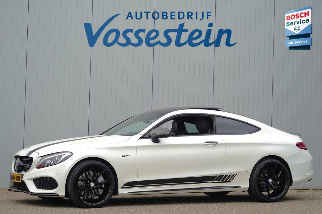 Mercedes-Benz C-klasse Coupé AMG 43 4MATIC / Sportuitlaat /, Gebruikt, 367 pk, 4 stoelen, Leder