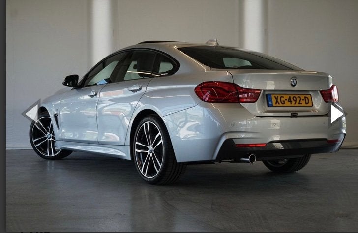BMW 4-Serie Gran Coupé 418i M-Sport 136pk Aut 2019 Grijs, Auto's, BMW, Automaat, Particulier, 3 cilinders, Zilver of Grijs
