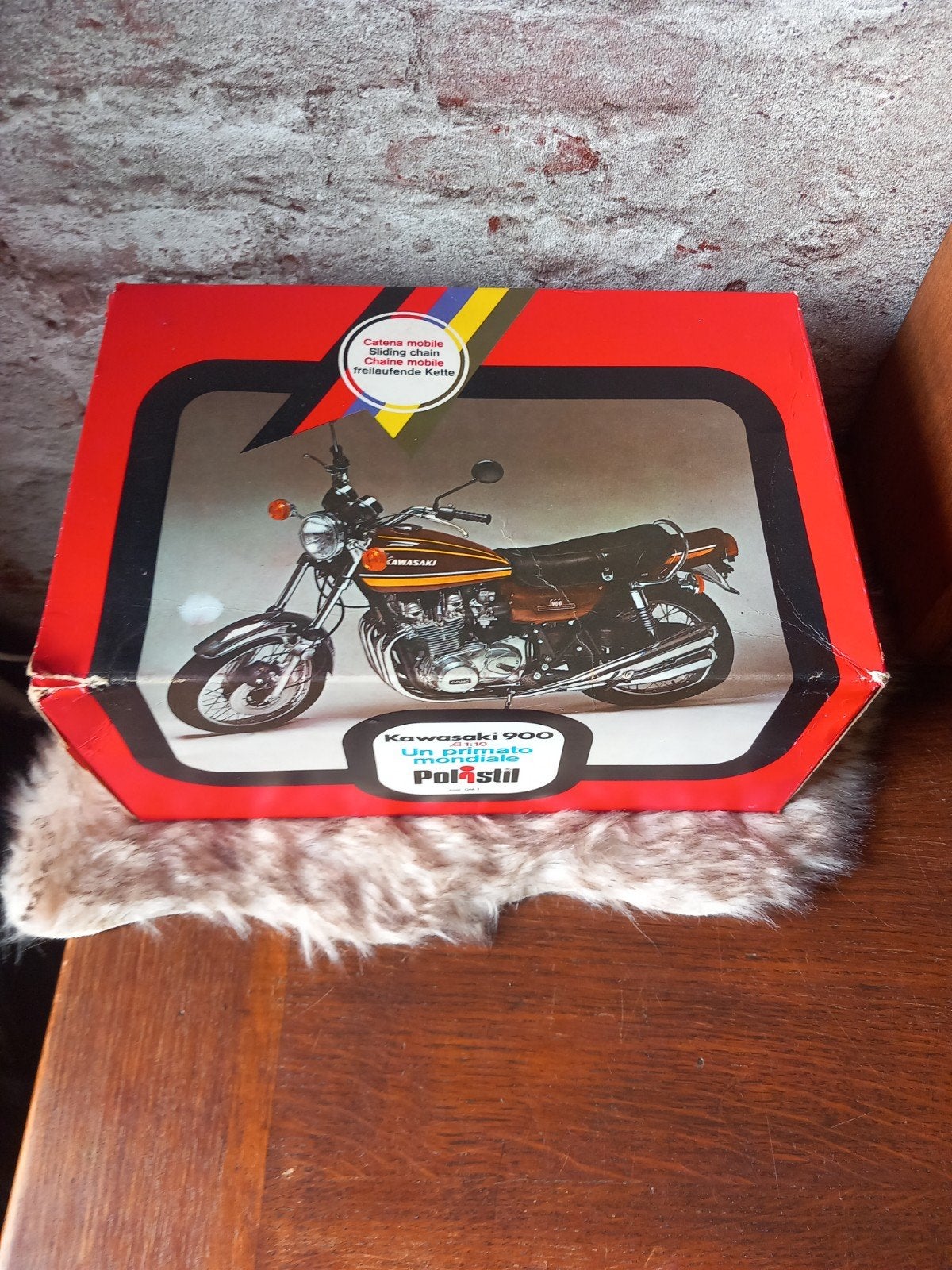 Kawasaki 900 Z1 Polistil modelmotor - Vintage, Overige merken, Gebruikt, 1:32 tot 1:50, Overige typen