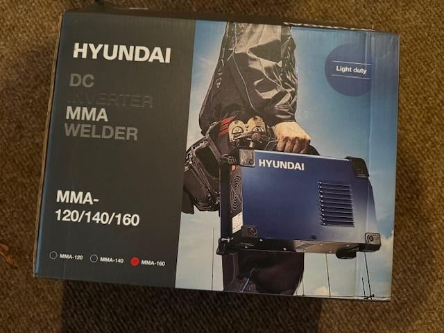 Hyundai MMA Inverter Lasapparaat - Nieuw in doos, Ophalen of Verzenden, Nieuw, 150 tot 250 ampère, Overige typen