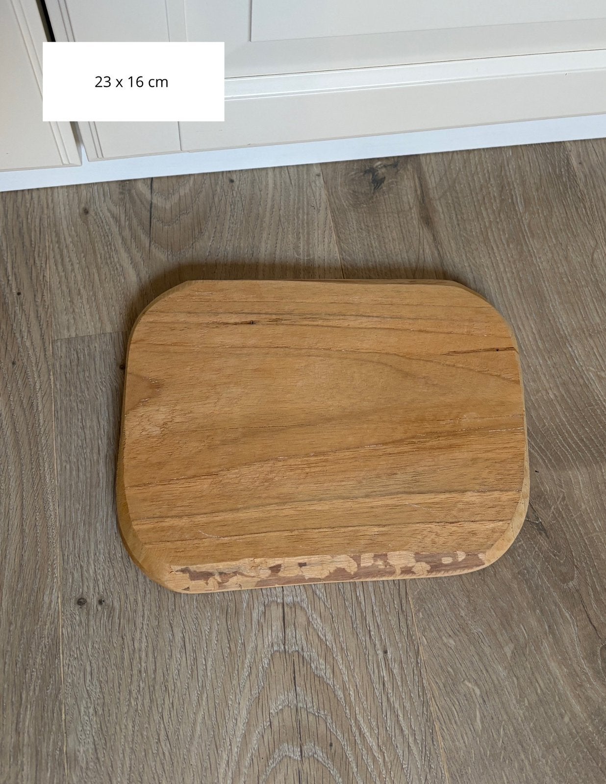 Decoratie plankje teak hout, Hout, Ophalen of Verzenden, Bruin, Landelijk