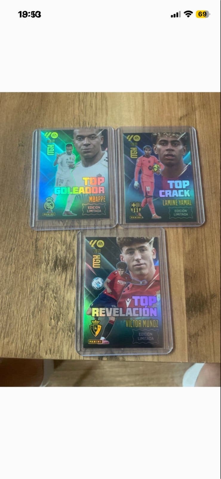 Panini Adrenalyn XL 2026/27 Limited Edition Kaarten, Ophalen of Verzenden, Zo goed als nieuw, Buitenlandse clubs, Spelerskaart