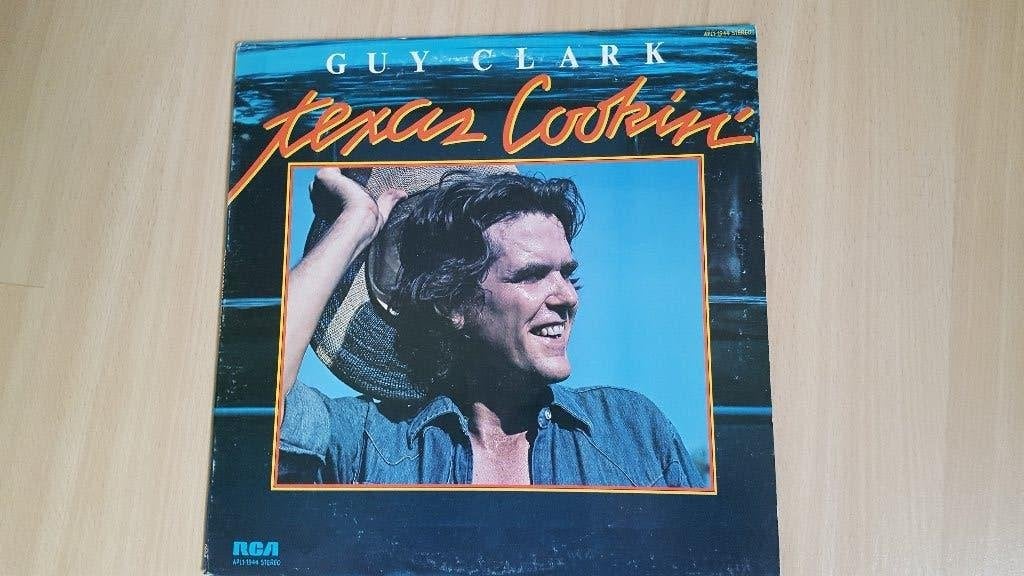 Guy Clark Texas Cookin" LP (USA) (Jerry J Walker,EmmylouHarr, LP, Pop, Ophalen of Verzenden, Zo goed als nieuw