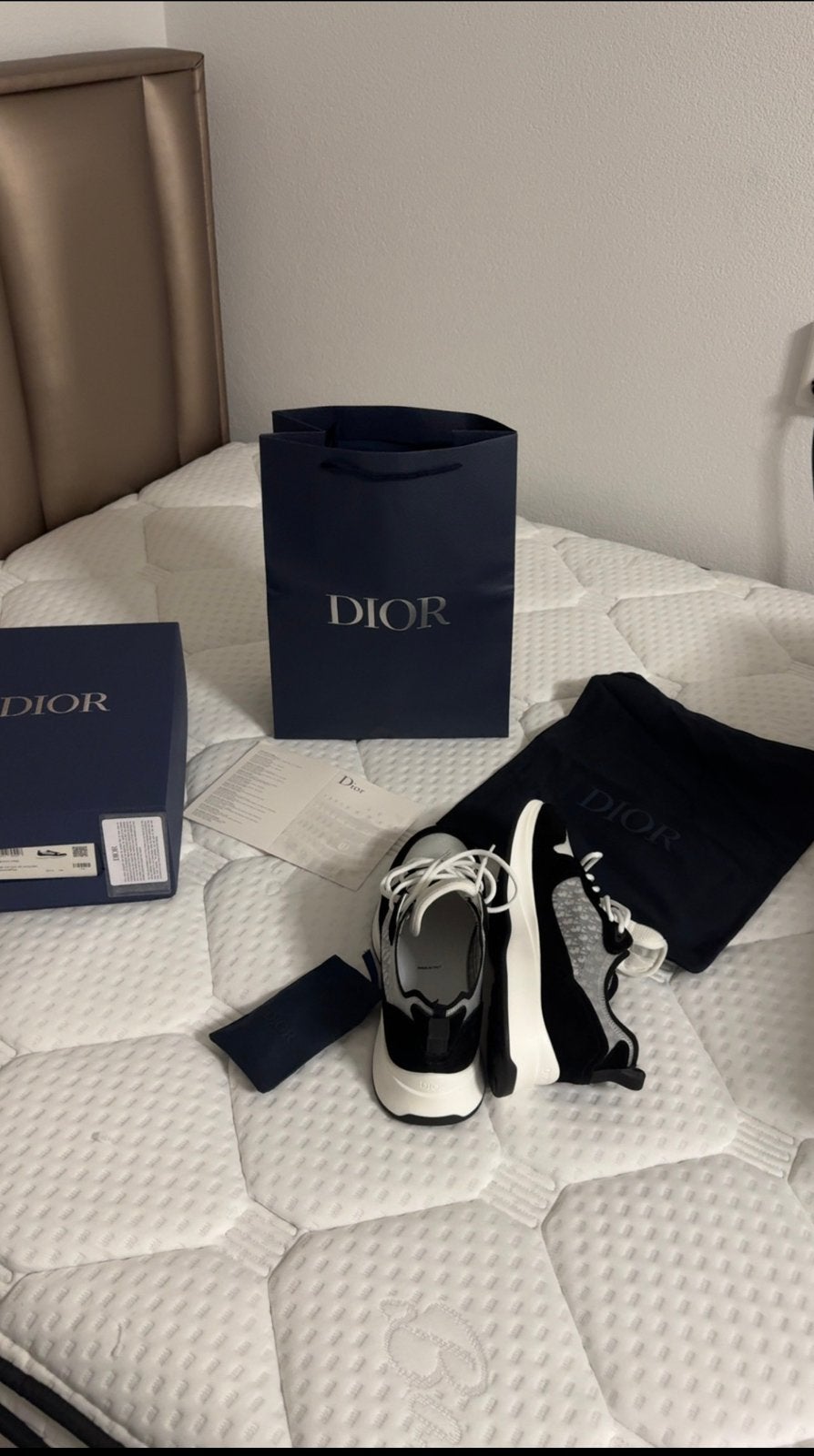 Dior B25 Zwart en wit 45, Kleding | Heren, Schoenen, Ophalen of Verzenden, Zo goed als nieuw, Zwart