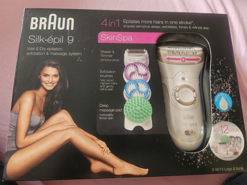 Braun Silk Epil 9, Ophalen of Verzenden, Nieuw, Scheren en Epileren