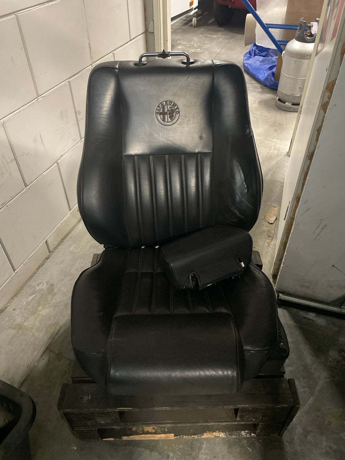 Alfa Romeo 166 stoel - Gebruikt, hoofdsteun defect, Auto-onderdelen, Ophalen, Gebruikt, Alfa Romeo